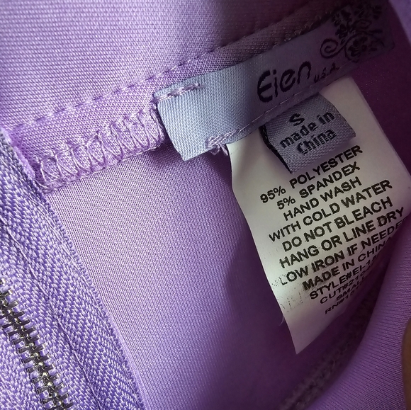 Lilac High Low Top - Picture 3 of 3